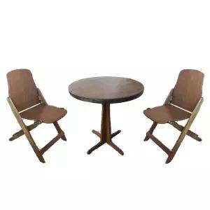 빈티지 유럽 카페 인테리어 장식 대형 전화기 우드 소품