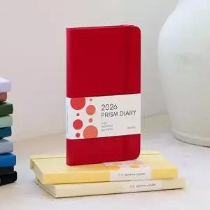 [문구/오피스] 월간 날짜형 다이어리 프리즘 슬림 수첩형 메모장