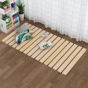 원목 접이식 침대판 원목침대 매트 편백나무