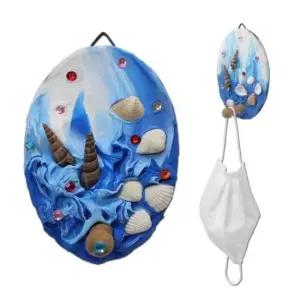 [문구/오피스] 글로벌이지 여름 해변 마스크 걸이 1인용 5EA