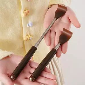 접이식 효자손 길이조절 등긁기 미니 효자손 등글게 안마기 게 시원한긁개