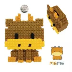 [문구/오피스] 글로벌이지 이지 툭툭블럭 12띠 동물 저금통_소