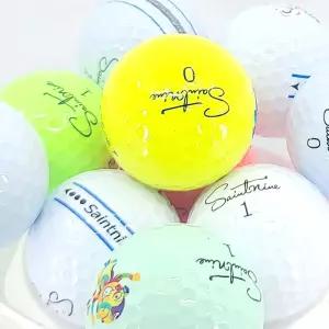 중고 로스트볼 세인트나인 칼라 화이트 혼합 10알