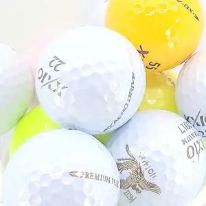 중고 로스트볼 젝시오 칼라 화이트 혼합 (3.4피스) 10알