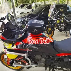 스포츠 바이크 오토바이 CFMOTO 800MT 800NK 퀵 디스커넥트 연료 탱크 가방 도난 방지 방수 휴대폰 내비게