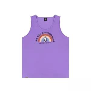 볼컴 VOLCOM 레인보우RAINBOW 우먼스 슬리브리스 티셔츠퍼플 VA212ST502PU 465126