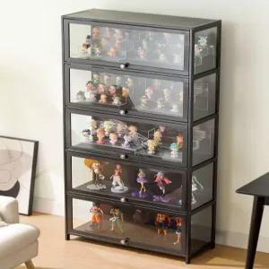 진열장 서랍 수납장 디피용 진열대 보관함 액자형 가챠용