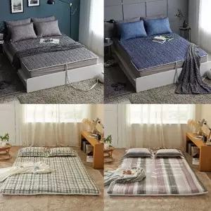 세미 누빔 옥매트 전기장판 온열 온수 매트 커버 덮개