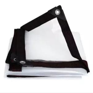 투명 방수 천막 덮개 방수 우레탄 필름 방풍