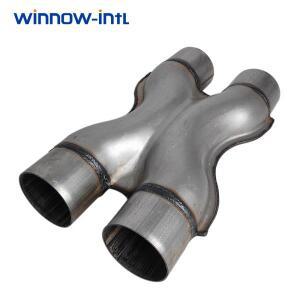 2.25''/2.5''입/출력 배기 시스템 XPipe Universal 2.25/2.5인치 듀얼 알루미늄 처리 머플러 팁 어댑터 커