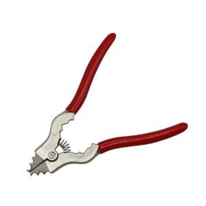 창의적인 취미를 위한 조명 및 샹들리에용 가단성 철제 체인 플라이어 - 고무 그립이 있는 7인치