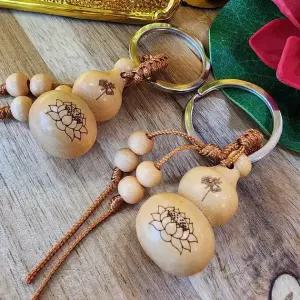 불교 복숭아나무 삼재막이 액운 조롱박 연꽃 열쇠고리