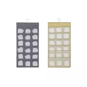 bns 걸이형 속옷 양말 양면 수납 포켓 행거 30칸