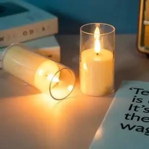 LED촛불 움직이는 촛불 양초 초 무드등 대형