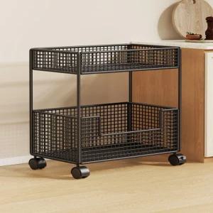 이동식 다용도 책장 틈새 수납 서재용 북카트 스타일