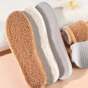 라텍스 양털 깔창 1P 겨울 보온 기능성 신발 패드 pdk8+3bvD