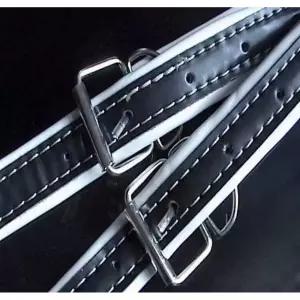 와이드 숄더 스트랩 가방끈 소가죽 조절 캔버스 리폼