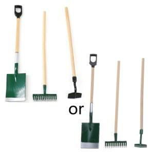 12 스케일 미니 B03D 장식 인형 정원 액세서리 모델 생활 레이크 도구 장면