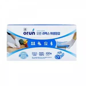 TBZ BTM 라텍스 위생장갑-소형 100매