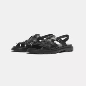 슈콤마보니 Flower buckle sandalblack DG2AM25050BLK GH DG2AM25050BLKOGH