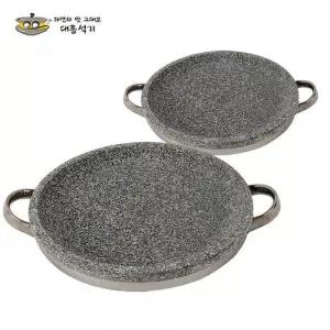 천연곱돌 낮은전골 냄비 30cm / 돌판 전골