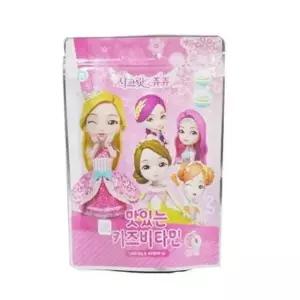 시크릿쥬쥬 맛있는 키즈비타민 복숭아맛 40정 비타민C 자일리톨 초유분말