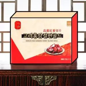 [유로메디] 대한홍삼진흥공사 6년근고려 홍삼절편골드 200g 할머니 할아버지 생신선물 선물세트