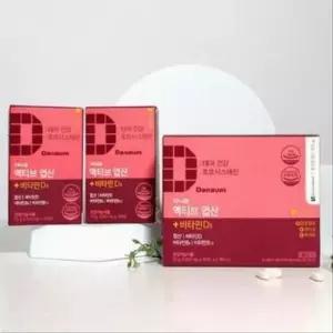 [유로메디] 다나음 액티브 엽산 비타민D3 500mg 30정 2개