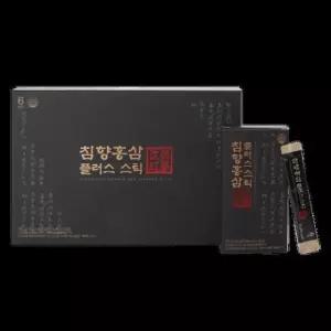 [유로메디] 침향 홍삼플러스스틱 10g x 30포 발효홍삼 50대남성선물 홍삼 추석선물세트 1개월분