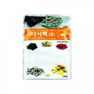 TBZ BTM 리빙토크 다시백(중) 10x15cm 6매입 5개