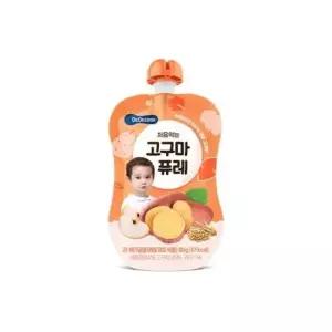 [유로메디] 베베쿡 처음먹는 고구마 퓨레 80g 유아 아기 이유식