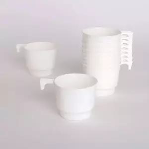 [하프클럽/브이와이]다회용 생필품 손잡이컵 플라스틱컵 10개(190ml)