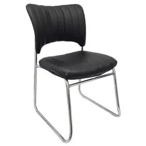 가죽의자커버 강의실 회의실 회의용의자커버 블랙 1개