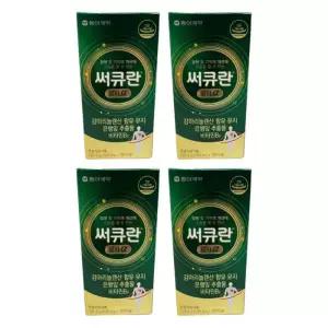 동아제약 비타민B 혈행 기억력 써큐란 알파 120캡슐 4개