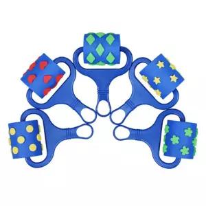 (알콩달콩) 미술 EVA 롤러 세트/놀이/놀잇감/어린이/유아/물감/무늬/모양/아동/키즈/어린이집/유치원/공예