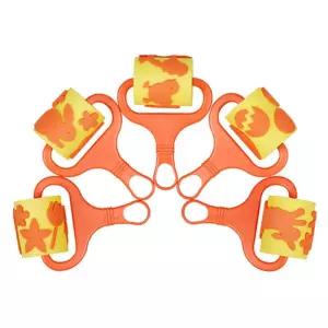 (동물농장) 미술 EVA 롤러 세트/놀이/놀잇감/어린이/유아/물감/무늬/모양/아동/키즈/어린이집/유치원/공예