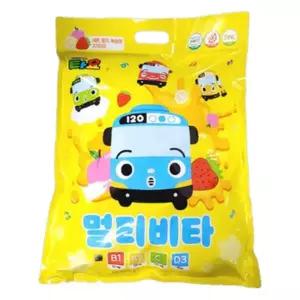 꼬마버스 타요 어린이 멀티 비타민 세가지맛 대용량 1000정 1개