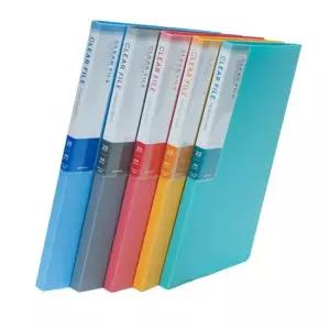 칼라 화일 20매 1권 용지 프린트 레이저 노랑 문구