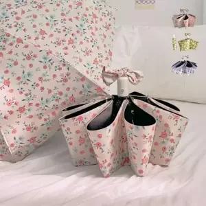 자동 우산 암막 경량 3단 양우산