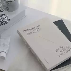 무드 A5 라인 스프링 노트 2개 다꾸 기본 메모 연습장