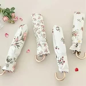 양우산 3단 접는 여성 가방 우산