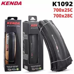 KENDA K1092 700C 도로 자전거 타이어 700x25C28C KOUNTACH ELITE 접이식 안티 펑크 60TPI 자전거 부품 타