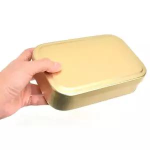 [하프클럽/브이와이]추억의 양은타원도시락 양은도시락 구1호