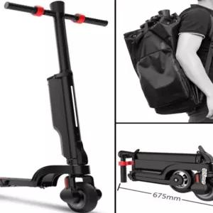 HX X6 전동킥보드 초소형 4단폴딩 경량 탈착식 배터리1개