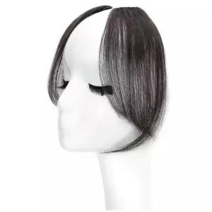 여성 앞머리 부분 가발 인모 1P 사이드뱅 똑딱이 피스 kBB9+6yfX