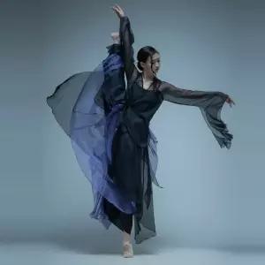 현대무용 댄스복 한국무용 입시 치마바지 연습복 풀치마