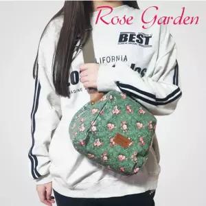 런칭특가 KOREA Original RG 로즈가든 트래블 슬링백 여행 여권 핸드폰 지갑 가방 미니 크로스백 힙색 여성