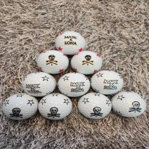 중고 골프공 혼합컬러 3피스 로스트볼 20구 (투명케이스 포장) A+..