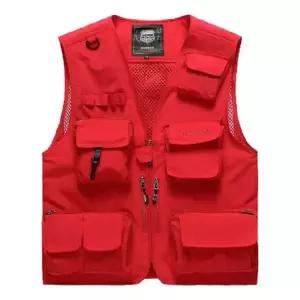 [JHP1R433_51DJ]배달 작업 다용도조끼 15포켓 9컬러 조끼 (29054567A)