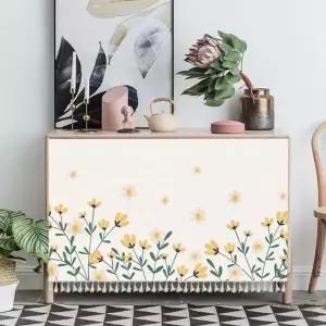 찍찍이 가림막 커튼 가리개 수납장 바란스 120x70cm